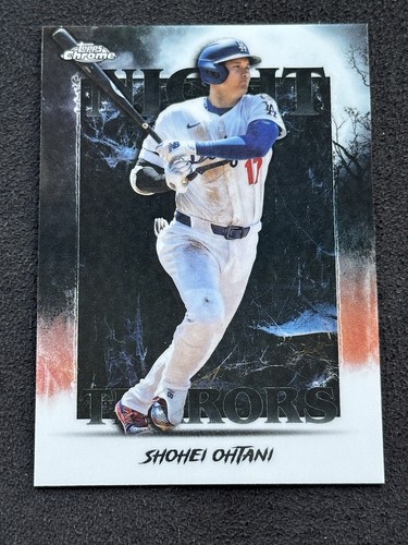 2025 Topps Chrome Update Shohei Ohtani #NT-2 Night Terrors