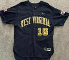 West Virginia Mountaineers Baseball Game Worn Jersey Size 48