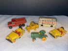 Lesney Vintage Matchbox Cars Lot of 6 Made In England. Esso Bus, Dumper, Jeep