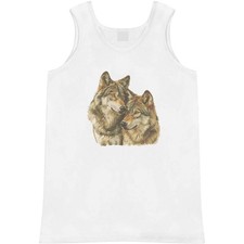 'Wolf Couple' Adult Vest / Tank Top AV053441 