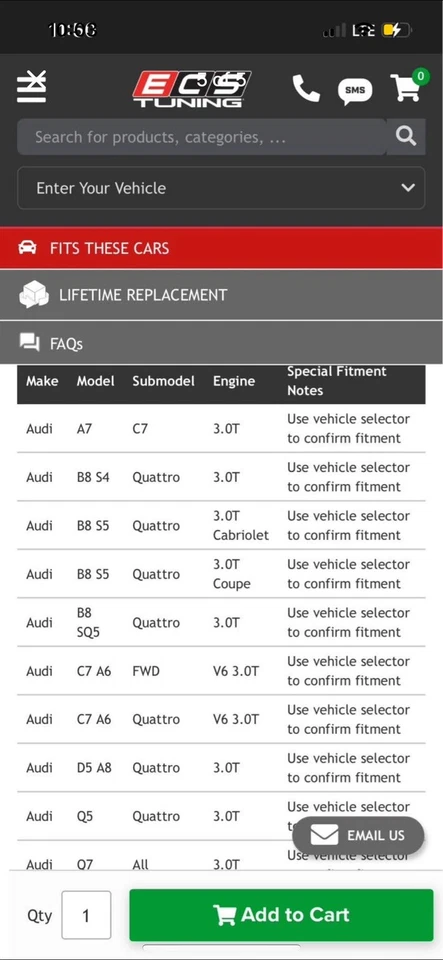 Juego de 2 ladrillos inter enfriadores Audi S5 usados Foto 4 de 4