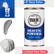 Shaving Powder Regular Strength 5 Oz Unscented Razorless Shave For Bumps