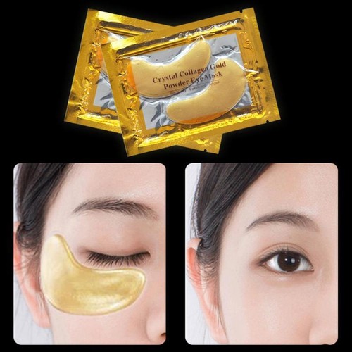 Crystal Collagen Gold Powder EyeMask Anti-Aging Dark Circles Acne Beauty Patches - Picture 3 of 16