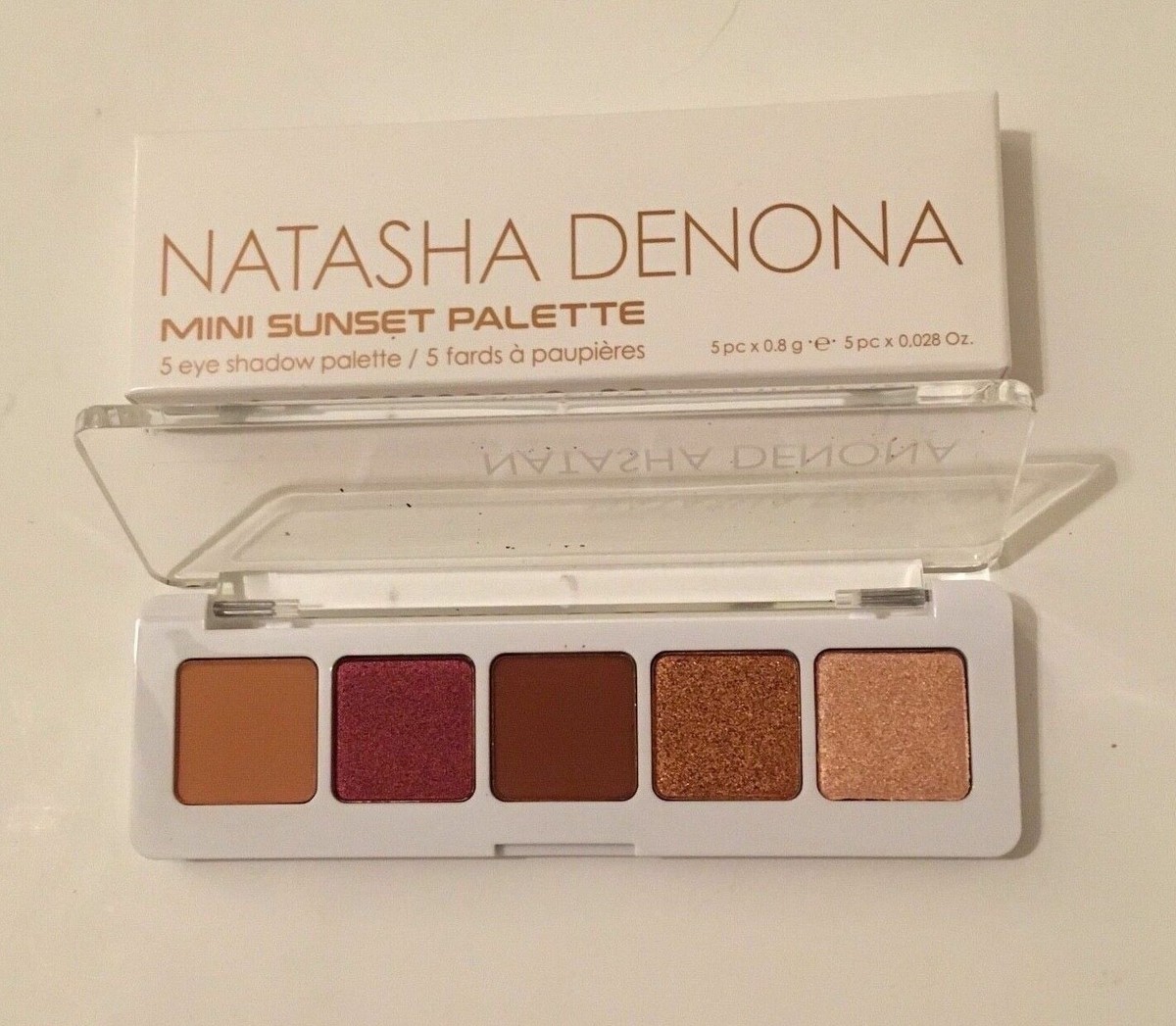 NEW Natasha Denona Sunset Mini Eyeshadow Palette 5 New Shades 100