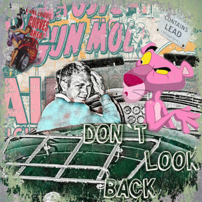 Fine Art Giclée Druck ''Don´t look back'' , limitiert, mit Zertfikat