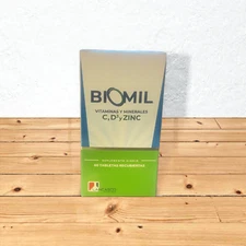 VITAMINAS BIOMIL VITAMINAS Y MINERALES PROTEGE Y FORTALECE 60 TABLETAS