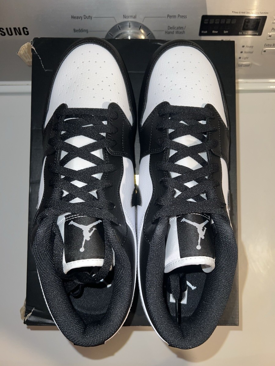 Jordan 1 Low Vapor Edge TD White Black Panda FJ6245-100  display picture 3