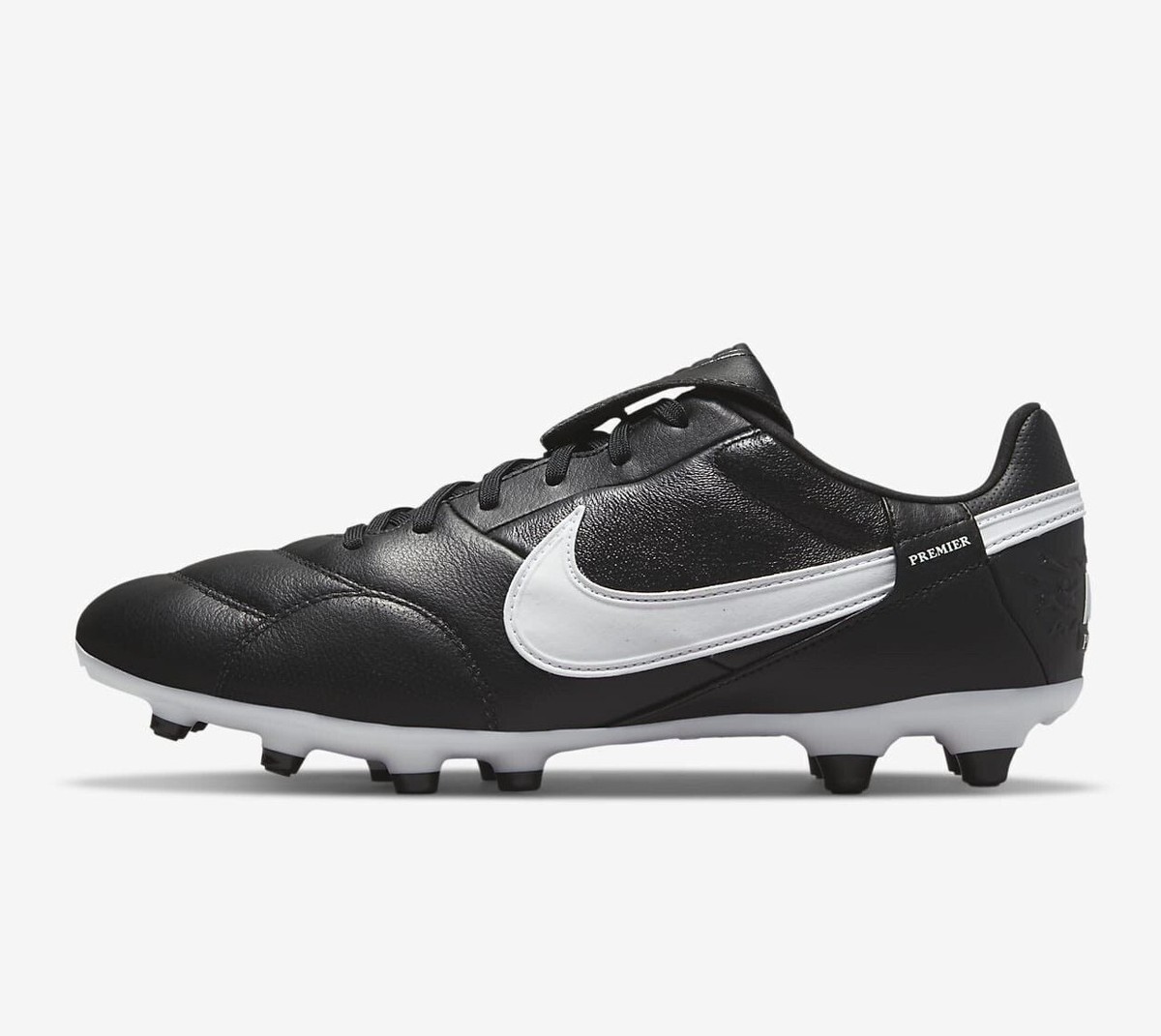 ナイキ プレミア3 New Men's Nike Premier III 3 FG Soccer Leather Cleats sz 6.5 Black