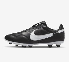 New Men's Nike Premier III 3 FG Soccer Leather Cleats sz 6.5 Black AT5889-010