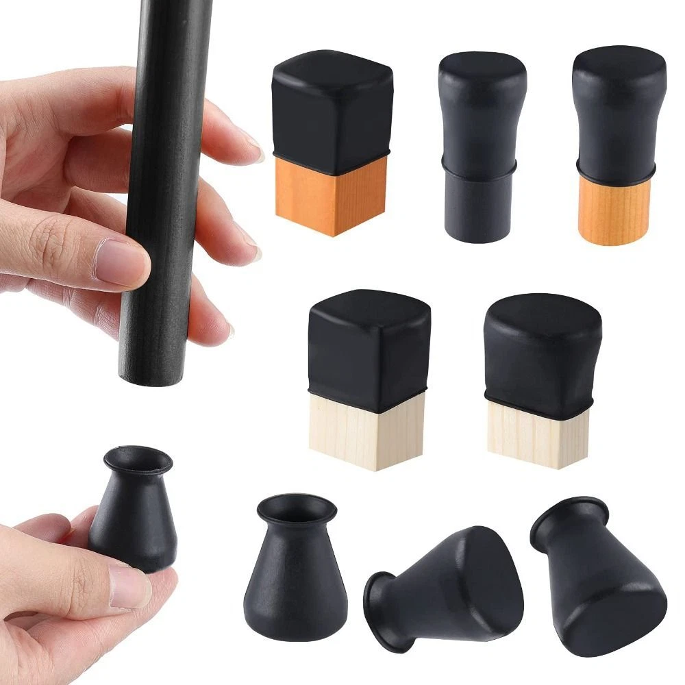 16Pcs Extra Small Chair Leg Floor Protectors Rubber Furniture Cups