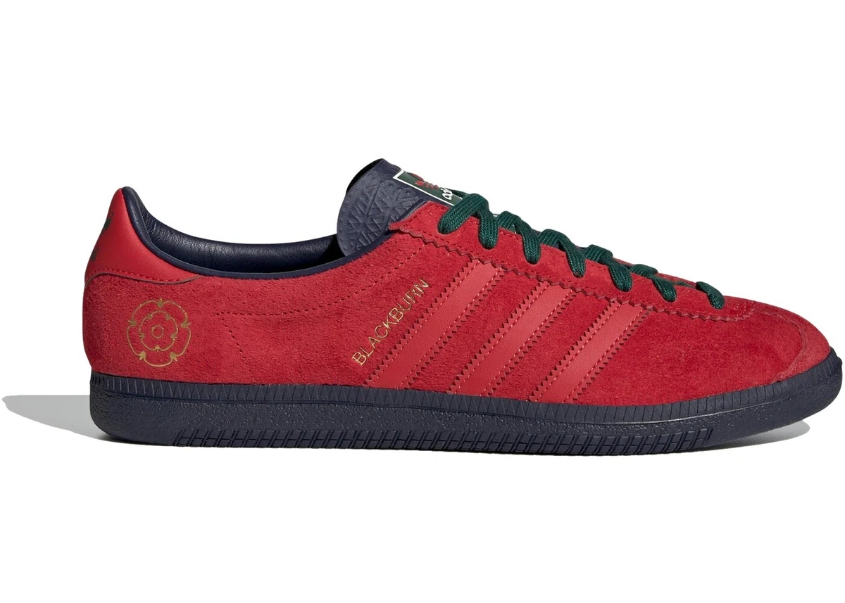 adidas Spezial SPZL Blackburn Ewood Red Trainers Top Men Size eBay