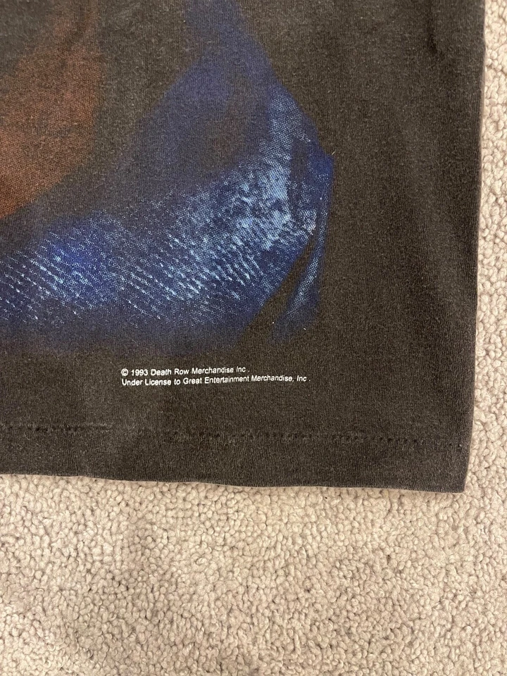 Camiseta gráfica vintage 1993 Snoop Dogg "Beware of Dogg" - L Foto 2 de 4