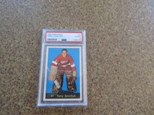 1960 1960/61 PARKHURST NHL HOCKEY CARD #31 TERRY SAWCHUK PSA 6  EX/MT PARKIE