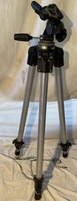 Manfrotto Bogen 3061/132 tripod Manfrotto Bogen 3057 heavy duty head QR Plate