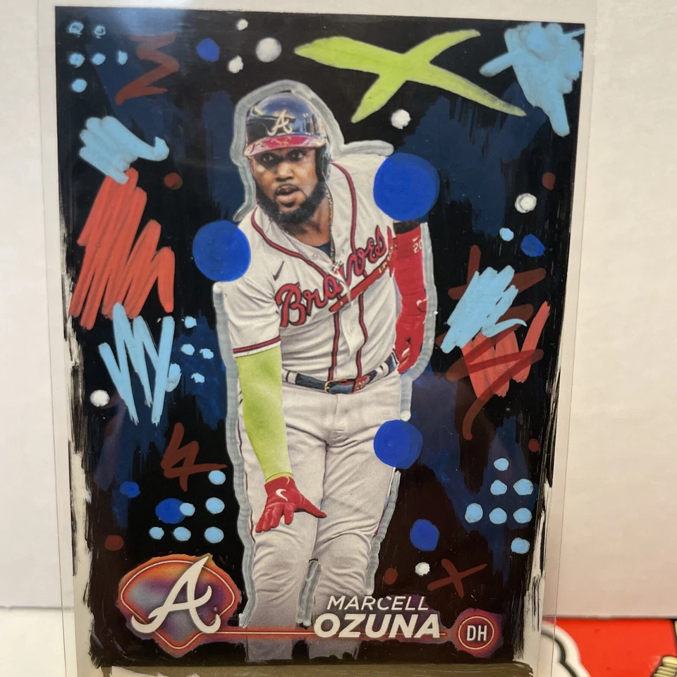 Специальная бейсбольная карточка 1/1 с ручной росписью - Изображение 3 из 3