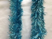 10M (33Ft) Chunky Tinsel Christmas Tree Decoration Xmas Garland Celebrations UK