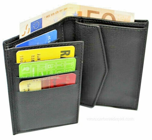 CARTERA DE CIERRE ELÁSTICO ALTA CALIDAD - | eBay