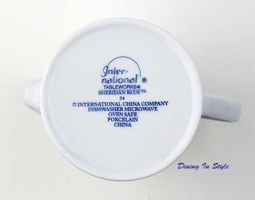 Creamer, MINT UNUSED Condition! Sheridan Blue, International China, 54 - Picture 3 of 3