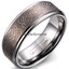 Men's Celtic Knot Tungsten Carbide Wedding Band – 8mm Brushed Finish, Polished Step Edge, Sizes 6-14 - View #3