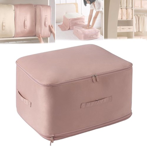 Ultra Space Saving Self Compression Organizer Storage Bag for Comforter Clothing - Picture 11 of 21