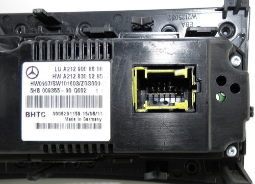 A2129008608 Mercedes E Class Genuine Electric Climate Heater AC Control Switch - Picture 10 of 11