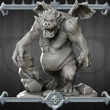 Nalfeshnee | Boar Demon | Miniature for Tabletop games like D&D and War Gaming