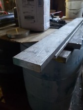 3/4x 3" Stainless Steel Flat Bar, 304 Plate, 41.75Inch Length, Mill Stock, 0.75"