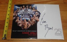 Evan Bourne AEW Wrestling Autograph Wrestlemania Axxess 25 Houston Matt Sydal 