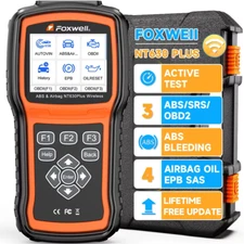 FOXWELL NT630 Plus Bidirectional SRS ABS Bleeding Oil OBD2 Diagnostic Scanner