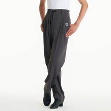 LatinDance Practice Pants For Men Chacha Rumba Tango Dress DrawstringTied Pants