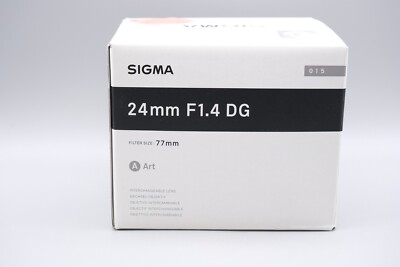 Sigma 24mm f/1.4 DG HSM Art Nikon Objektiv NEU & OVP MwSt - Vom Händler