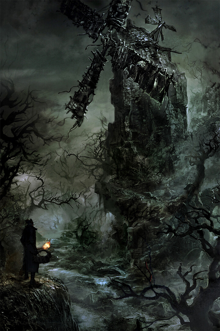 Bloodborne Concept Console Gaming Wall Art Home Decor