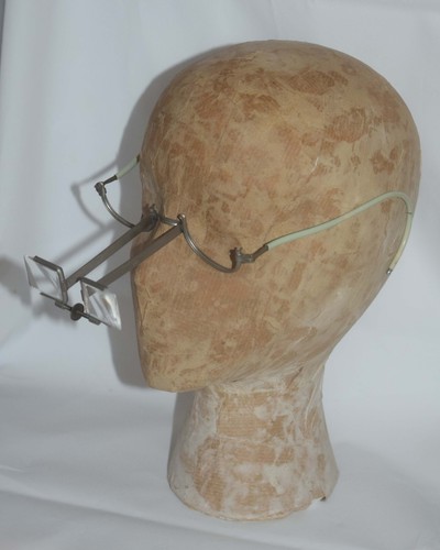 Antique Beebe Binocular Loupe Eyeglasses American Optical Co Surgical Spectacles - Picture 5 of 16