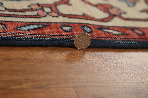 Traditional Red Heriz Serapi Turkish 8x10 Area Rug Hand-knotted Living Room Wool - Picture 12 of 12