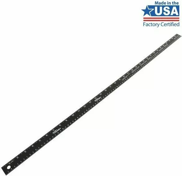 Heavy Duty Metal Yardstick 36