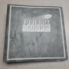 Ultra Pro Football Card Album Binder w/50 Ultra Pro 9 Pocket Pages Gently Used 