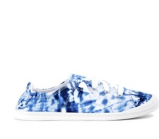 NEW Time And Tru Womens Casual Blue Tie Dye Shoe With Memory Foam Sz 8