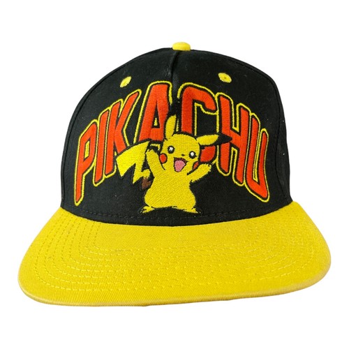 Pokemon Pikachu Snapback Baseball Cap 