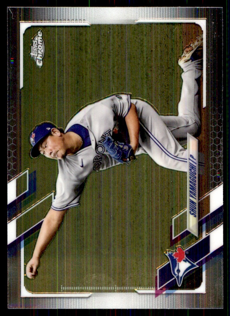 2021 Topps Chrome Shun Yamaguchi Toronto Blue Jays #15 | eBay