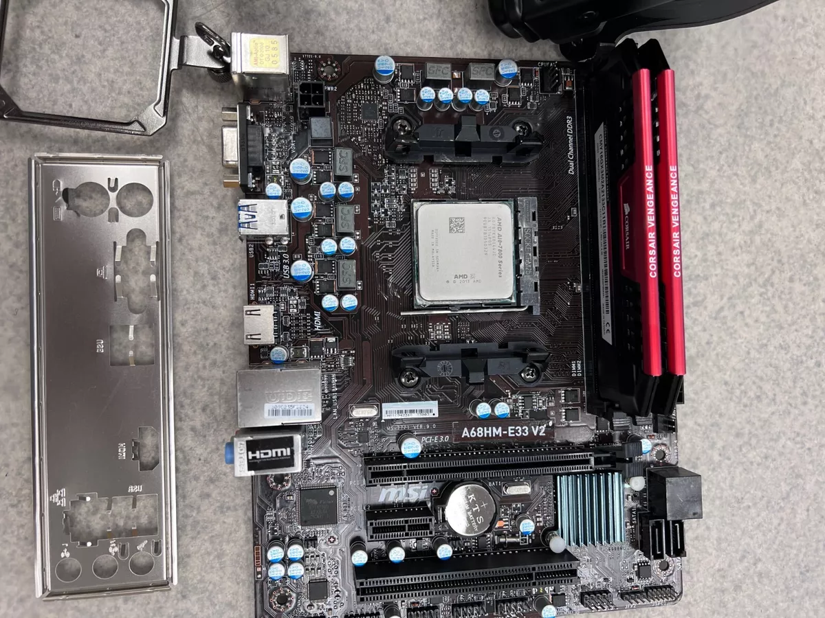 AMD FM2 A10 7870K Quad Core 3.9GHz 16GB 2x8GB DDR3 RAM Combo eBay