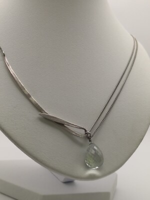 Designer Necklace, Wouters & Hendrix Necklace, With A Drop In 925 Silver