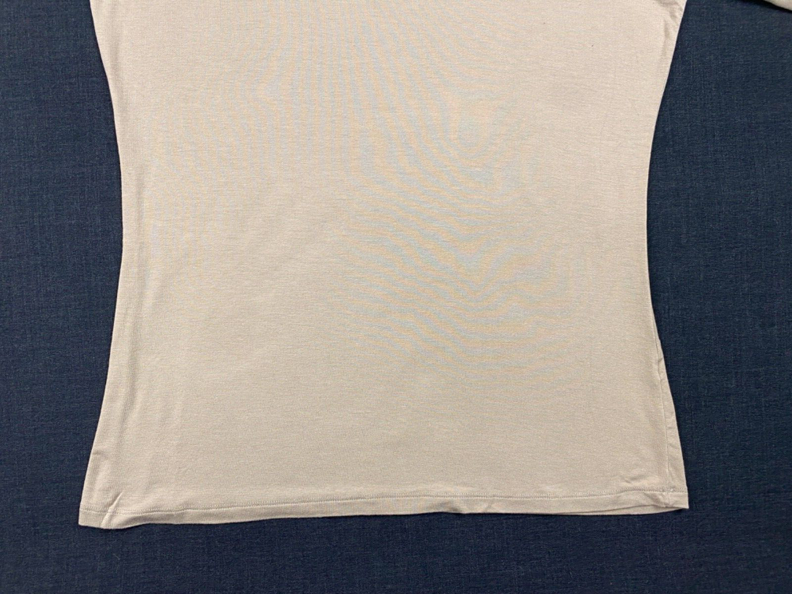 WEEKEND MAX MARA Long Sleeve Basic Top Blouse Bei… - image 5