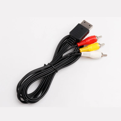 Audio Video AV Composite RCA Cable for Sega Dreamcast Console 1.8M .