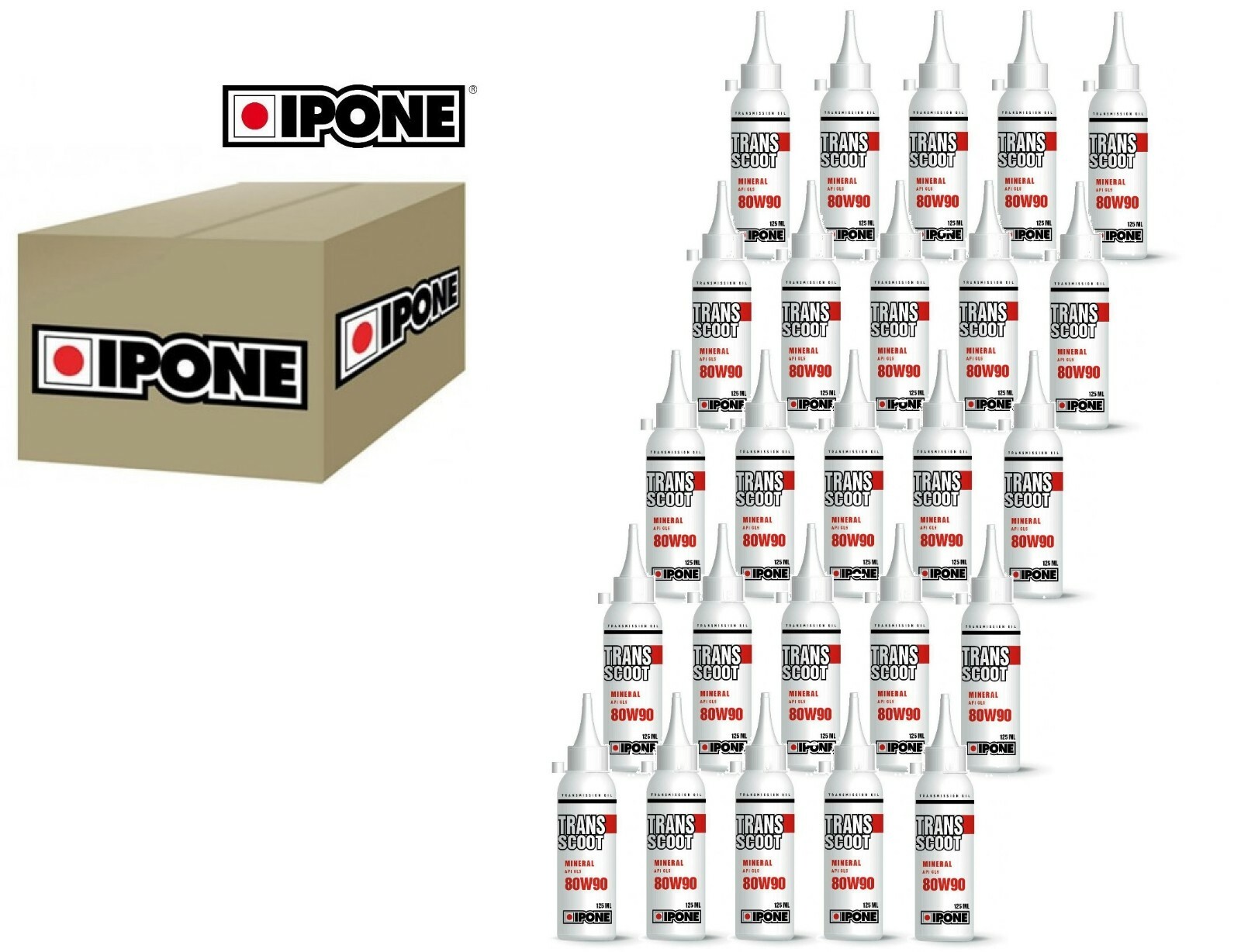 Huile de transmission IPONE Transscoot 80W90 contre bruits de carter