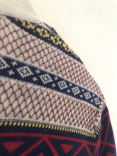 mossimo multi patterned deep pocket cartigan medium nwt tribal boho - Picture 6 of 12
