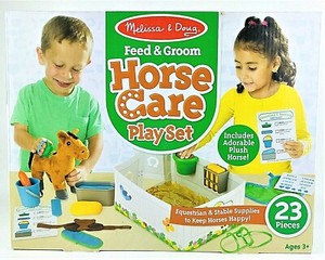 melissa and doug horse care playset