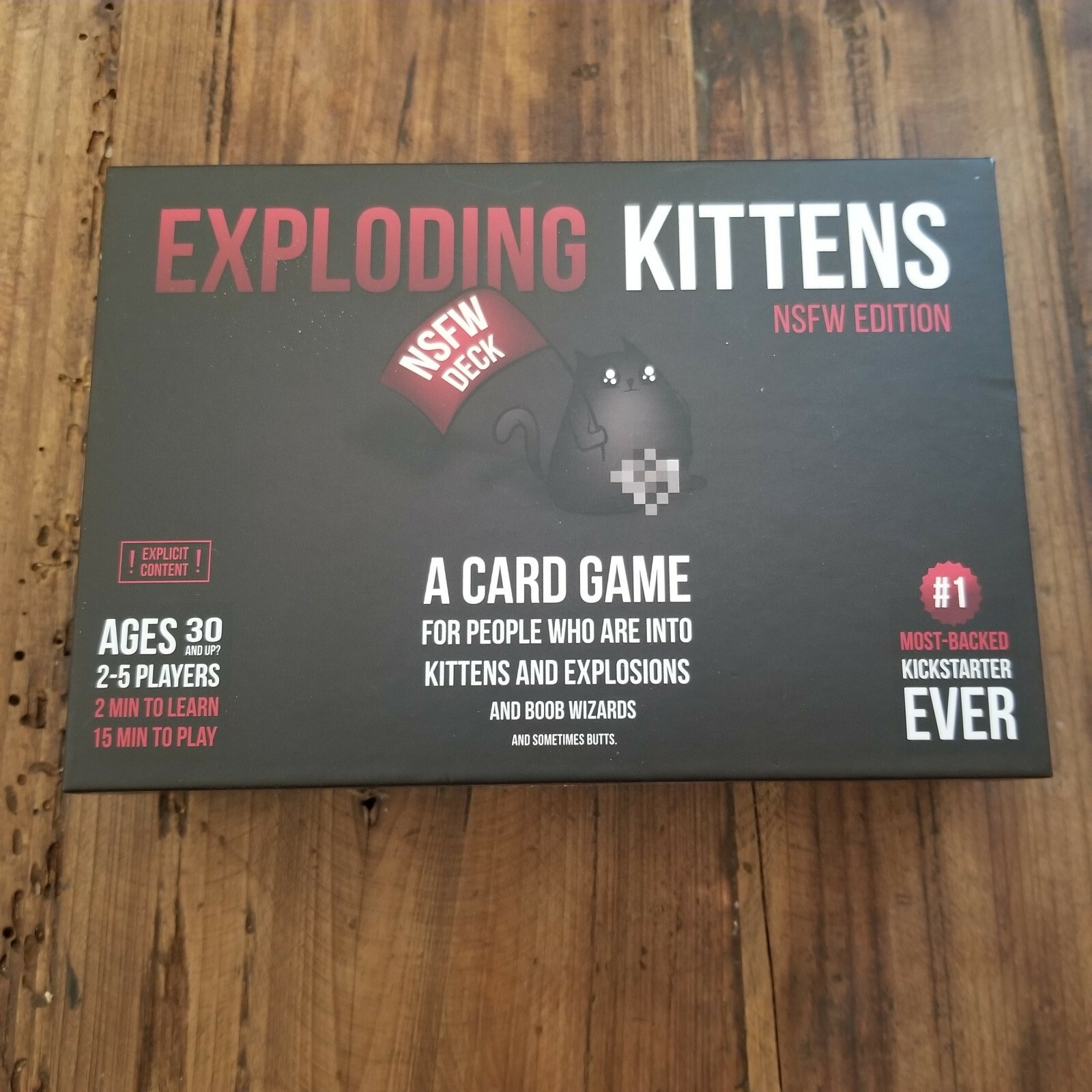 Exploding Kittens Card Game NSFW Edition Deck 852131006013 | eBay