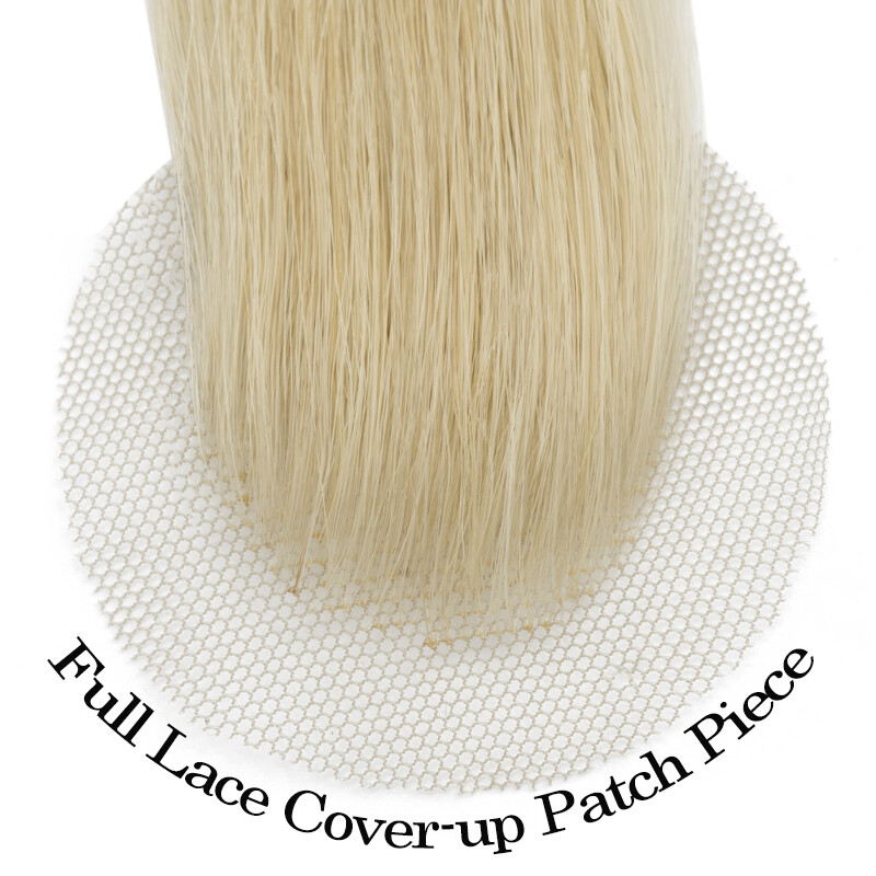Bald Spot Cover-up Hairpiece Patch Topper Silk Base Remy  display picture 1