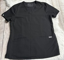 FIGS two Pocket Women  s Catarina Scrub Top Size M