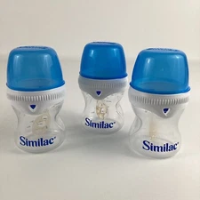Similac Baby Bottles Intellivent Smart Close Easy Mix Infant Feeding 4 Ounce